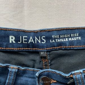 R Jeans High Rise Jeans, Size 27